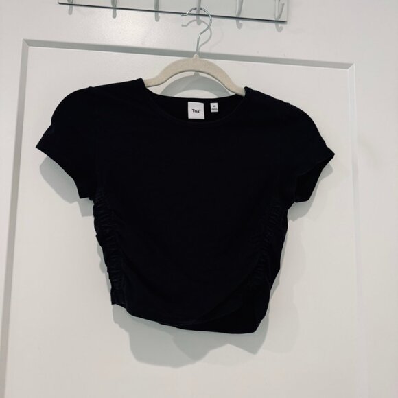 Aritzia TNA Black Crop Top, S - Picture 2 of 4